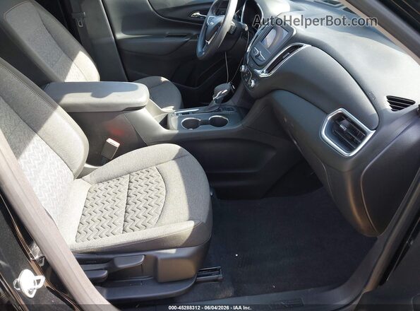 3GNAXUEG2PL268601 2023 CHEVROLET EQUINOX Black წინა სალონის ხედი