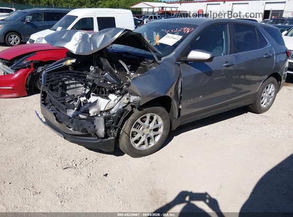 3GNAXUEG2PS126996 2023 CHEVROLET EQUINOX Серый Передняя левая четверть