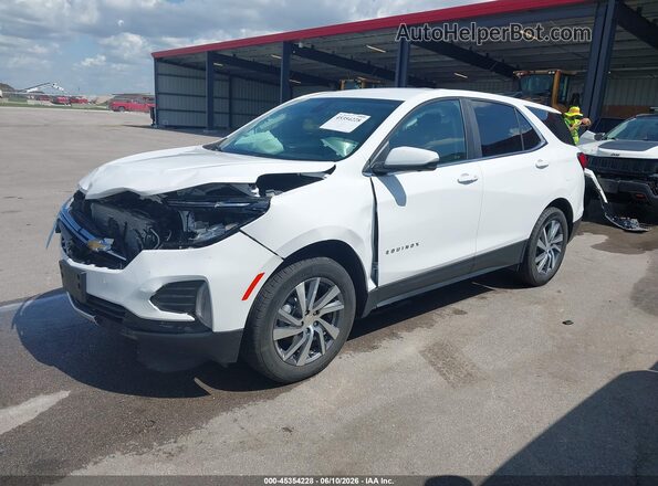 3GNAXUEG2RL217084 2024 CHEVROLET EQUINOX White Առջևի ձախ երեք քառորդ տեսարան