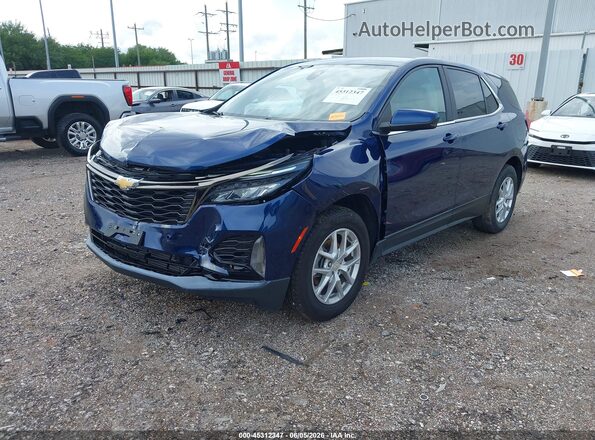 3GNAXUEG5PL185180 2023 CHEVROLET EQUINOX Blue Przód lewy