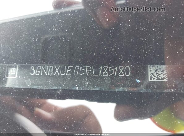 3GNAXUEG5PL185180 2023 CHEVROLET EQUINOX Blue Widok komory silnika