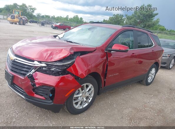 3GNAXUEG7PL137986 2023 CHEVROLET EQUINOX Red Front left