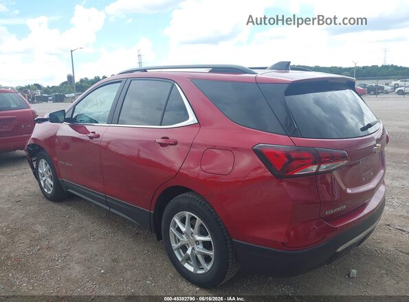 3GNAXUEG7PL137986 2023 CHEVROLET EQUINOX Red Rear left