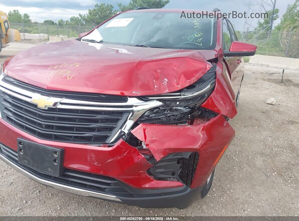 3GNAXUEG7PL137986 2023 CHEVROLET EQUINOX Red Front view