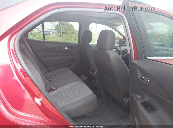 3GNAXUEG7PL137986 2023 CHEVROLET EQUINOX Red VIN sticker view