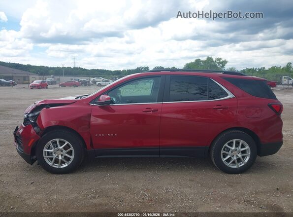 3GNAXUEG7PL137986 2023 CHEVROLET EQUINOX Red 360 interior view