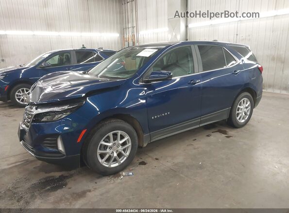 3GNAXUEG7PS110664 2023 CHEVROLET EQUINOX Синий Передняя левая четверть