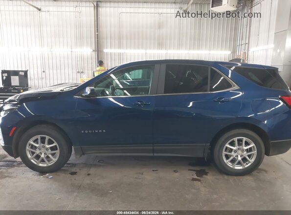 3GNAXUEG7PS110664 2023 CHEVROLET EQUINOX Синий Панорамный вид салона 360°