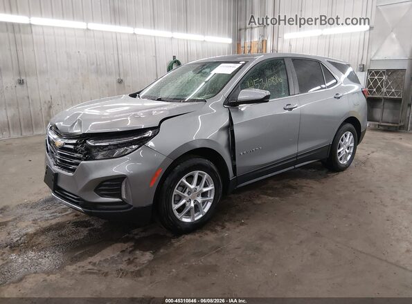 3GNAXUEG7RL240263 2024 CHEVROLET EQUINOX Gray Przód lewy