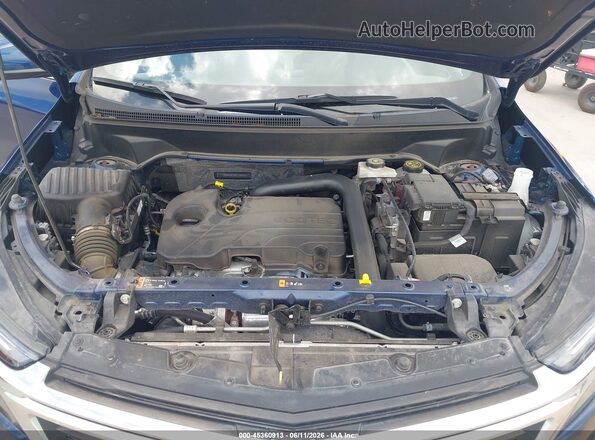 3GNAXUEG8PL185920 2023 CHEVROLET EQUINOX Blue უკანა ხედი