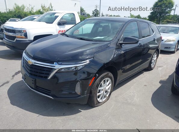 3GNAXUEG8RL337357 2024 CHEVROLET EQUINOX Black Vista tres cuartos delantera izquierda