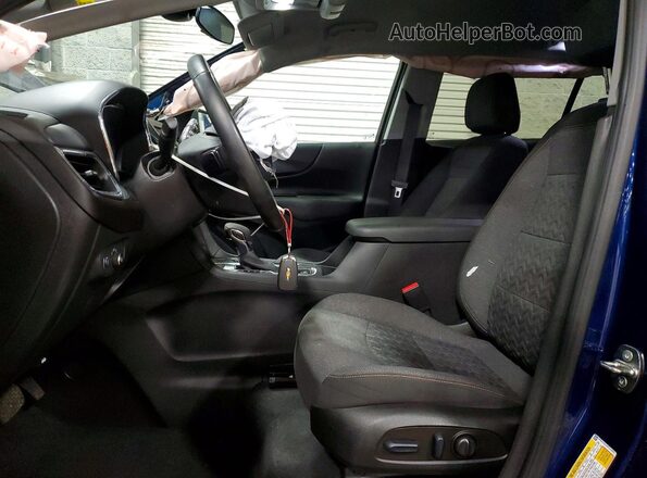 3GNAXUEG9PS142001 2023 CHEVROLET EQUINOX Blue Vista interior delantera