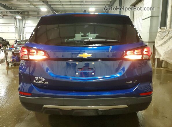 3GNAXUEG9PS142001 2023 CHEVROLET EQUINOX Blue Vista trasera
