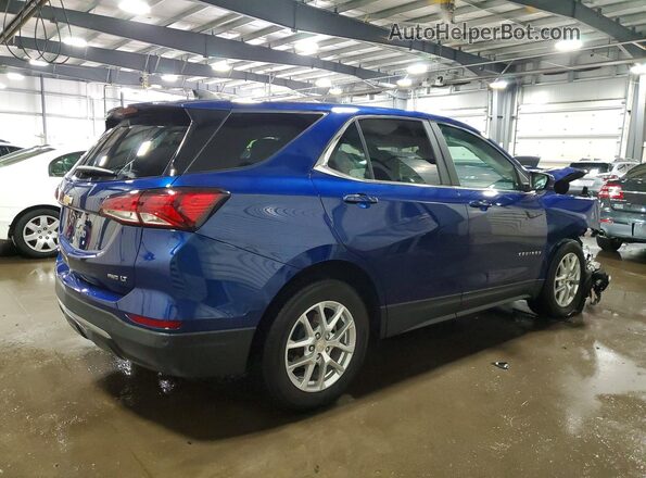 3GNAXUEG9PS142001 2023 CHEVROLET EQUINOX Blue Trasero derecho
