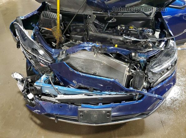 3GNAXUEG9PS142001 2023 CHEVROLET EQUINOX Blue Vista del compartimento del motor