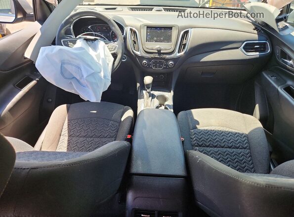 3GNAXUEGXPL150702 2023 CHEVROLET EQUINOX Silver Вид панелі приладів