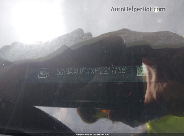 3GNAXUEGXPL217136 2023 CHEVROLET EQUINOX Black Engine compartment view