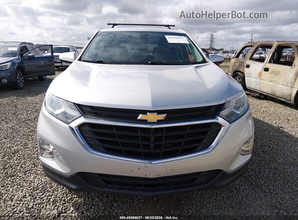 3GNAXUEU2JL176790 2018 CHEVROLET EQUINOX Silver Vista del cuadro de instrumentos