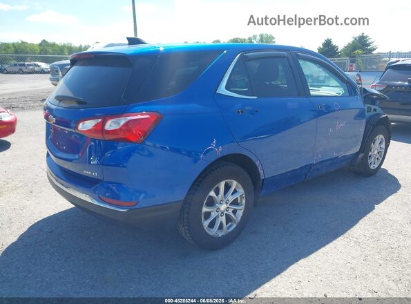 3GNAXUEV0KS500335 2019 CHEVROLET EQUINOX Blue Trasero derecho