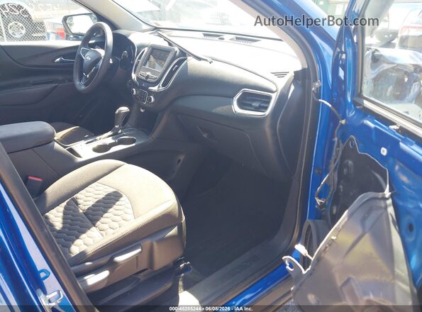 3GNAXUEV0KS500335 2019 CHEVROLET EQUINOX Blue Vista interior delantera