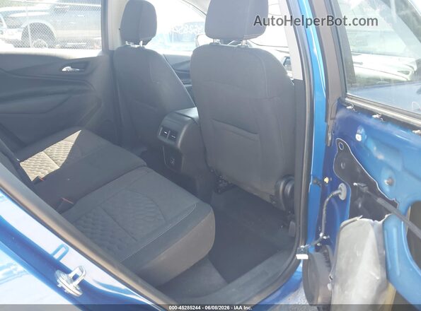 3GNAXUEV0KS500335 2019 CHEVROLET EQUINOX Blue Vista de la etiqueta del VIN