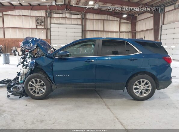 3GNAXUEV0ML314422 2021 CHEVROLET EQUINOX Синий Панорамный вид салона 360°