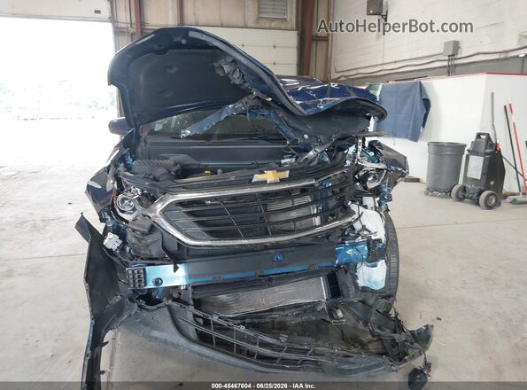 3GNAXUEV0ML314422 2021 CHEVROLET EQUINOX Синий Вид щитка приборов
