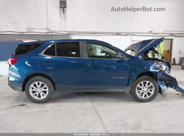 3GNAXUEV0ML314422 2021 CHEVROLET EQUINOX Синий Вид задней части салона