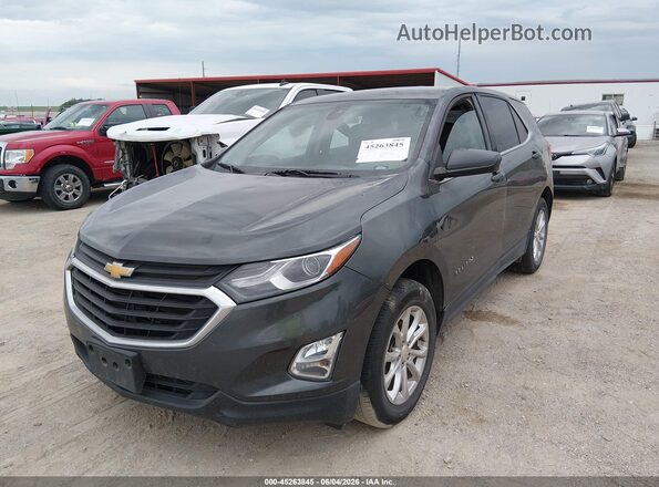 3GNAXUEV0ML335111 2021 CHEVROLET EQUINOX Gray Առջևի ձախ երեք քառորդ տեսարան