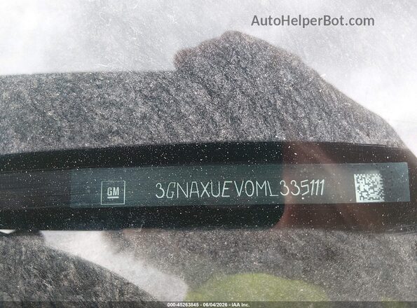 3GNAXUEV0ML335111 2021 CHEVROLET EQUINOX Gray Շարժիչի բաժամունքի տեսք