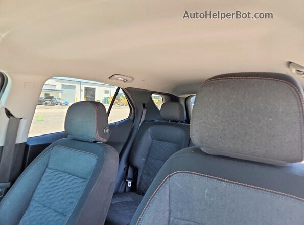 3GNAXUEV0MS102335 2021 CHEVROLET EQUINOX Silver Вид задніх сидінь