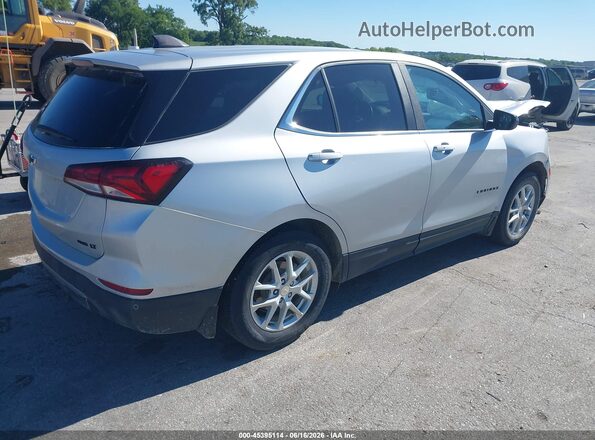 3GNAXUEV0NL276529 2022 CHEVROLET EQUINOX Серебряный Задняя правая четверть