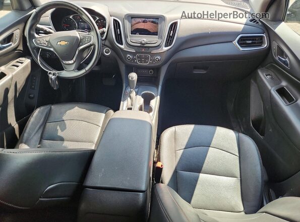 3GNAXUEV1LL187100 2020 CHEVROLET EQUINOX Черный Вид панели приборов