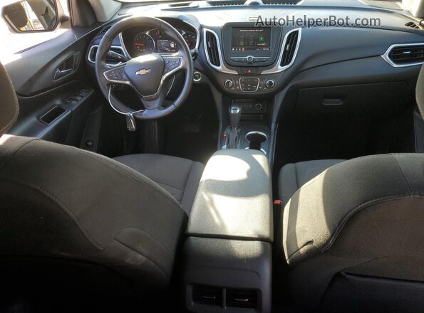 3GNAXUEV1LL285544 2020 CHEVROLET EQUINOX Black წინა პანელის ხედი