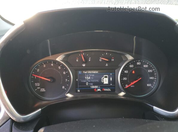 3GNAXUEV1LL285544 2020 CHEVROLET EQUINOX Black ხელსაწყოთა პანელის ხედი