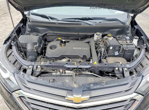3GNAXUEV1MS124344 2021 CHEVROLET EQUINOX Black Widok komory silnika