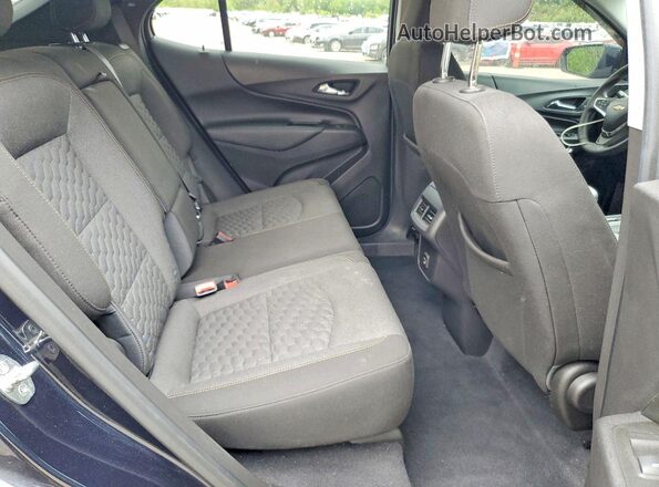 3GNAXUEV1MS124344 2021 CHEVROLET EQUINOX Black Widok wnętrza z tyłu