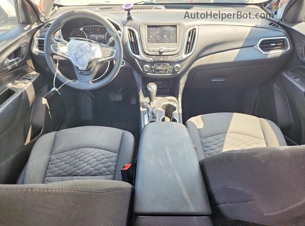 3GNAXUEV1MS126997 2021 CHEVROLET EQUINOX White Widok deski rozdzielczej