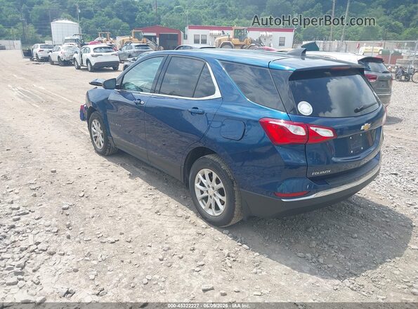 3GNAXUEV2LL329180 2020 CHEVROLET EQUINOX Blue Trasero izquierdo