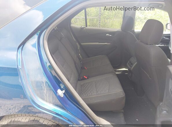 3GNAXUEV2LL329180 2020 CHEVROLET EQUINOX Blue Vista de la etiqueta del VIN