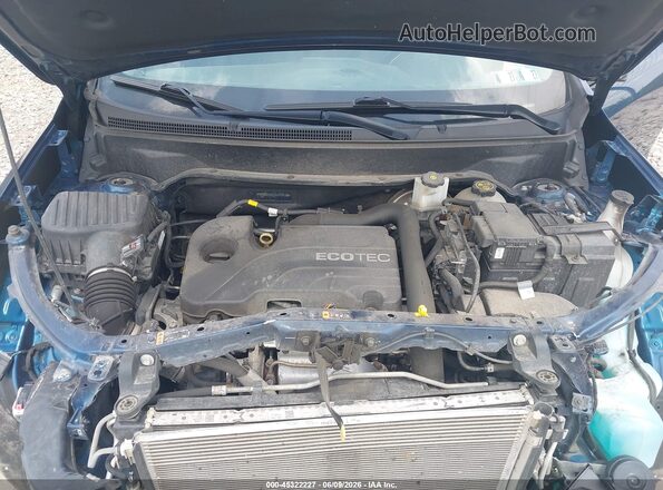 3GNAXUEV2LL329180 2020 CHEVROLET EQUINOX Blue Vista trasera