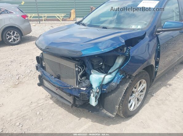 3GNAXUEV2LL329180 2020 CHEVROLET EQUINOX Blue Vista frontal