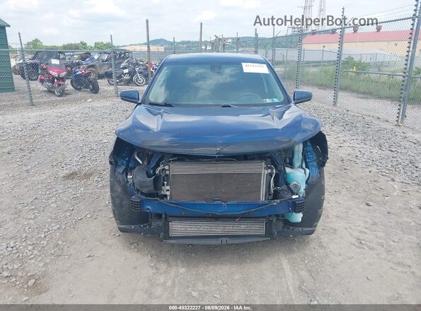 3GNAXUEV2LL329180 2020 CHEVROLET EQUINOX Blue Vista interior trasera