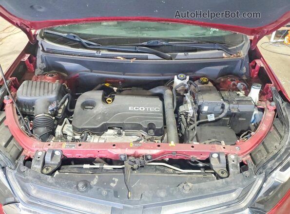 3GNAXUEV2LS604827 2020 CHEVROLET EQUINOX Красный Вид подкапотного пространства
