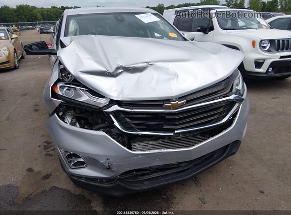 3GNAXUEV2LS650884 2020 CHEVROLET EQUINOX Silver Вид спереду