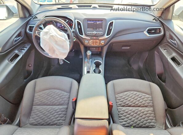 3GNAXUEV2MS167204 2021 CHEVROLET EQUINOX Белый Вид панели приборов