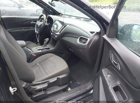 3GNAXUEV2NL140130 2022 CHEVROLET EQUINOX Black წინა სალონის ხედი