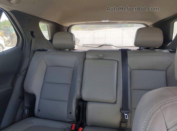 3GNAXUEV3KL244797 2019 CHEVROLET EQUINOX Blue Rear seats view