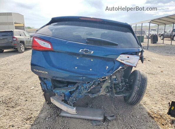 3GNAXUEV3LL325221 2020 CHEVROLET EQUINOX Blue Widok z tyłu