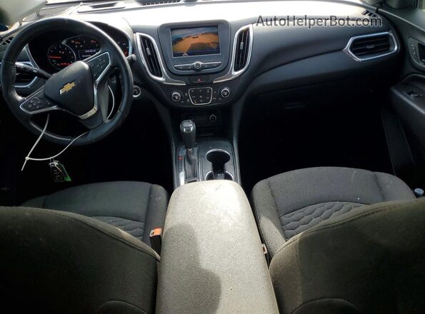 3GNAXUEV3LL325221 2020 CHEVROLET EQUINOX Blue Widok deski rozdzielczej